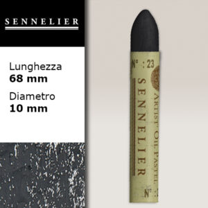 023 - Black Pastelli a Olio Singoli Sennelier