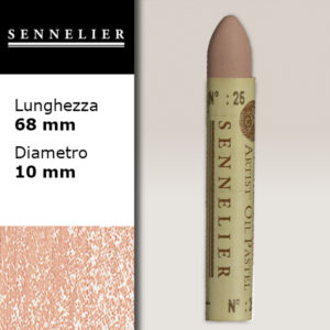 025 - Flesh Ochre Pastelli a Olio Singoli Sennelier
