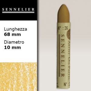 026 - Yellow Ochre Pastelli a Olio Singoli Sennelier