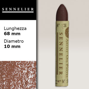 036 - Burnt Sienna Pastelli a Olio Singoli Sennelier