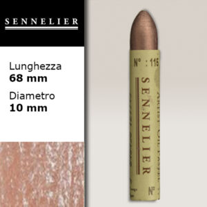 115 - Rame Rossastro Pastelli a Olio Singoli Sennelier