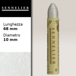 125 - Bianco Iridescente Pastelli a Olio Singoli Sennelier