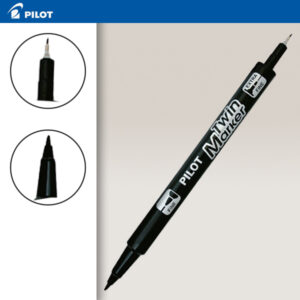 Marker Doppia Punta Twin Marker Nero Pilot