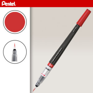 102 - Rosso - Colour Brush Pentel