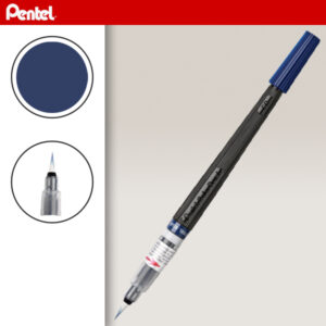 117 - Blu Acciaio - Colour Brush Pentel
