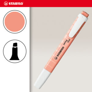 126-8 Rosa Pesca Evidenziatore Swing Cool Pastel Stabilo