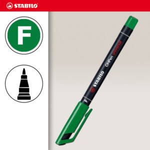 Pennarello F Verde OHPen Universal Stabilo